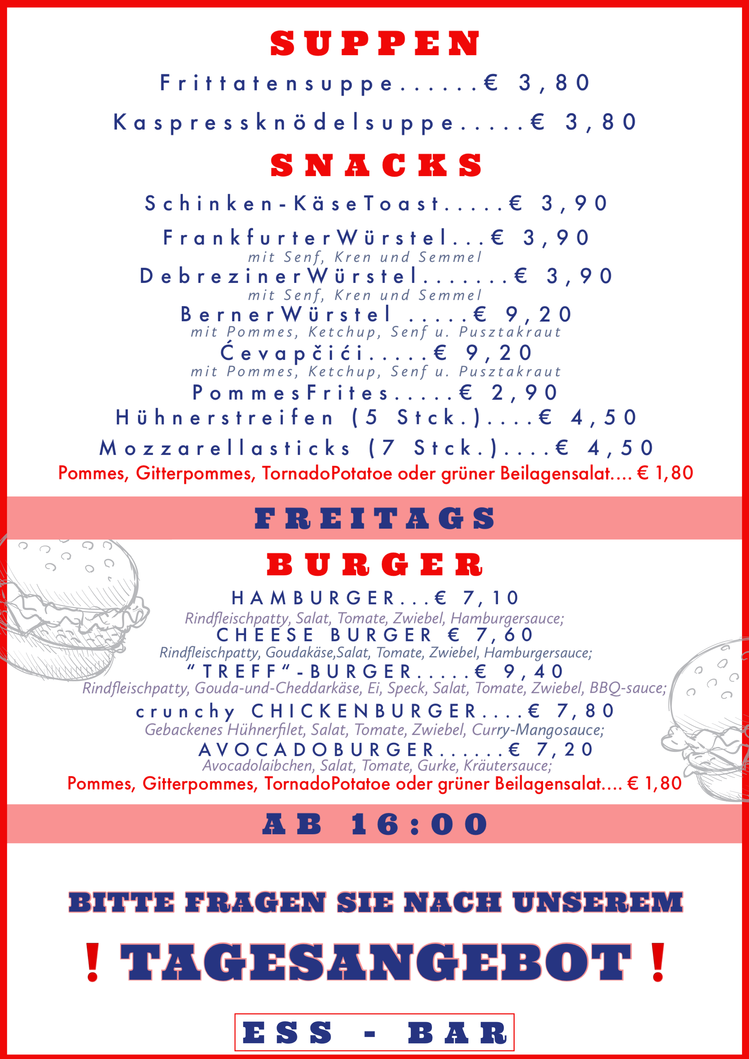 Burgerkarte